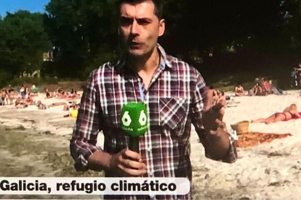شقة Refugio Climatico En Finisterre Frente A La Playa المظهر الخارجي الصورة