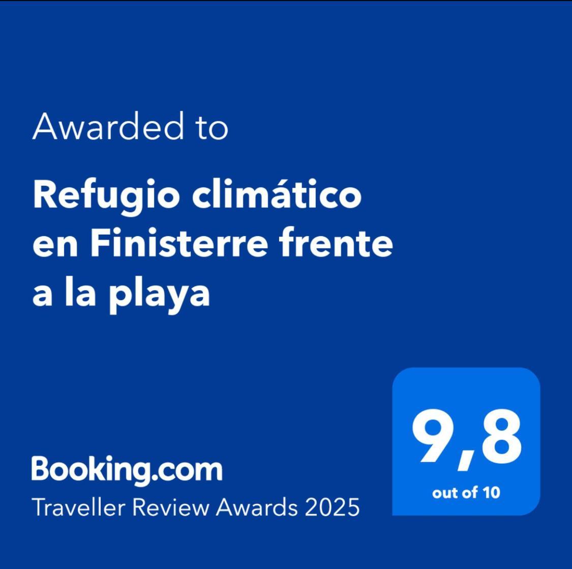 شقة Refugio Climatico En Finisterre Frente A La Playa المظهر الخارجي الصورة
